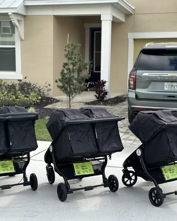 Entrega de My Stroller Solution en un hotel de Orlando
