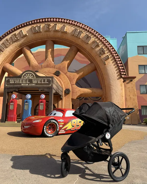 Entrega de My Stroller Solution en un hotel de Orlando