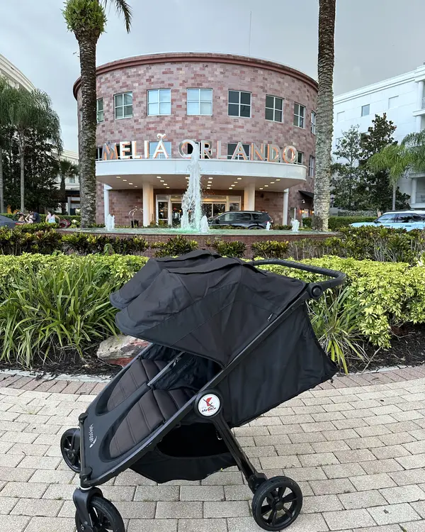 Entrega de My Stroller Solution en un hotel de Orlando
