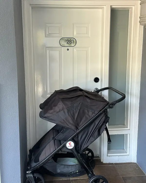 Entrega de My Stroller Solution en un hotel de Orlando