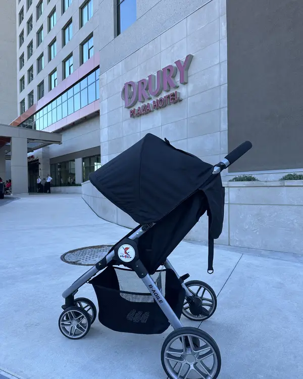 Entrega de My Stroller Solution en un hotel de Orlando