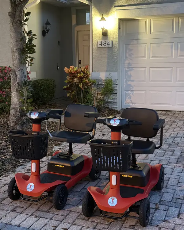 Entrega de My Stroller Solution en un hotel de Orlando