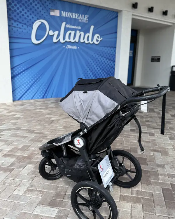 Entrega de My Stroller Solution en un hotel de Orlando