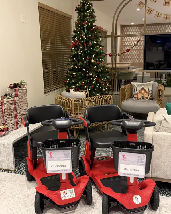 Entrega de My Stroller Solution en un hotel de Orlando